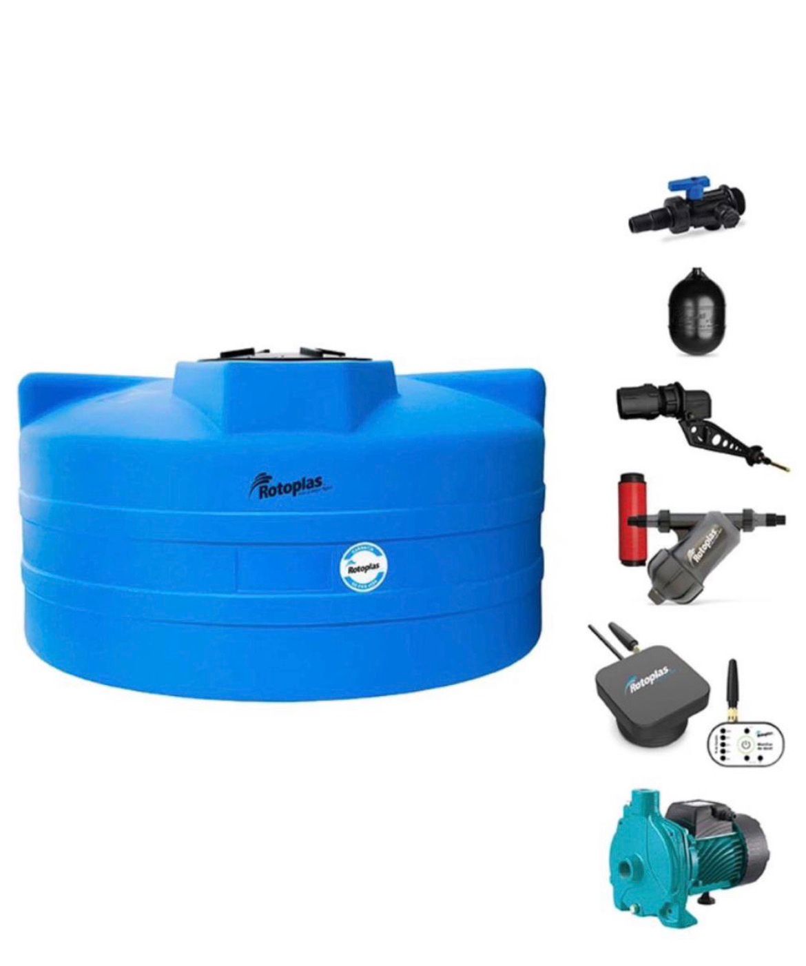 Cisterna con Sensor de nivel 5,000 L